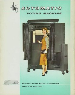 Automatic Voting Machine Company ad