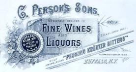 C. Peron's Sons Advertisement