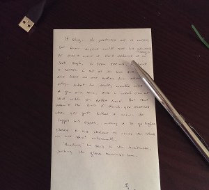 Original Copy of What Do You Drink at the End of the World