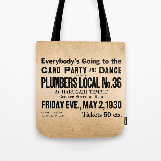 Card Party and Dance at the Plumbers Local No. 36